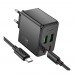 Мережевий Зарядний Пристрій Hoco CS19A 2USB-C/2USB PD/QC 65W+Type-C to Type-C