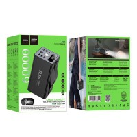 Універсальна Мобільна Батарея Power Bank Hoco J138 Distant 22.5W+PD20W+DC12V 60000 mAh