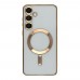 Чехол TPU Metallic Full Camera with Magsafe для Samsung Galaxy S25 5G (S931)