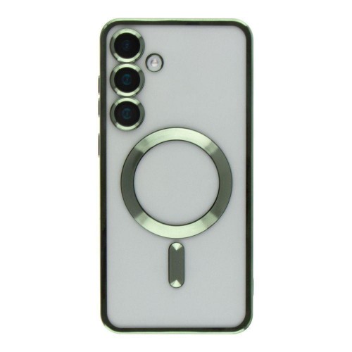Чехол TPU Metallic Full Camera with Magsafe для Samsung Galaxy S25 5G (S931)