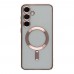 Чехол TPU Metallic Full Camera with Magsafe для Samsung Galaxy S25 5G (S931)