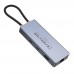 Хаб USB Hoco HB52 Type-C 8-in-1 (HDTV+RJ45-100Mbps+SD/TF+PD+Type-C3.0+USB3.0*2)