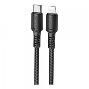 Кабель USB Borofone BX116 PD27W Type-C to Lightning