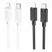 Кабель USB Hoco X88 Gratified PD27W Type-C to Lightning 2m