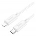 Кабель USB Hoco X88 Gratified PD27W Type-C to Lightning 2m