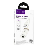Перехідник Hoco UA41 USB to Ethernet adapter (100 Mbps)