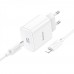 Мережевий Зарядний Пристрій Hoco C76A Pro 1USB-C PD/QC 30W+Type-C to Lightning