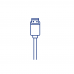 USB Baseus CALKLF-C Lightning 2m