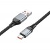 Кабель USB Hoco U128 2in1 3A/60W USB/Type-C to Type-C 1.2m
