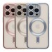 Чохол TPU Metallic Chrome Full Camera with Magsafe для iPhone 16 Pro Max