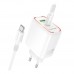 Мережевий Зарядний Пристрій Borofone BA89A 1USB-C/1USB PD/QC 30W+Type-C to Type-C Мережевий Зарядний Пристрій Borofone BA89A 1USB-C/1USB PD/QC 30W+Type-C to Type-C