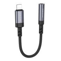 Перехідник Borofone BV24 iP to AUX 3.5mm (female) 15cm