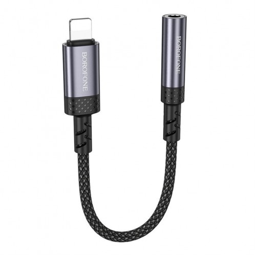 Перехідник Borofone BV24 iP to AUX 3.5mm (female) 15cm