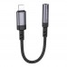 Перехідник Borofone BV24 iP to AUX 3.5mm (female) 15cm