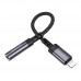 Перехідник Borofone BV24 iP to AUX 3.5mm (female) 15cm