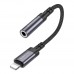 Перехідник Borofone BV24 iP to AUX 3.5mm (female) 15cm