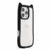 Чохол TPU+PC Cat Ears Case для iPhone 16 Pro