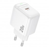 Мережевий Зарядний Пристрій Borofone BAS43A 1USB-C PD/QC 20W