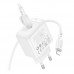 Мережевий Зарядний Пристрій Borofone BAS43A 1USB-C PD/QC 20W+Type-C to Lightning Мережевий Зарядний Пристрій Borofone BAS43A 1USB-C PD/QC 20W+Type-C to Lightning