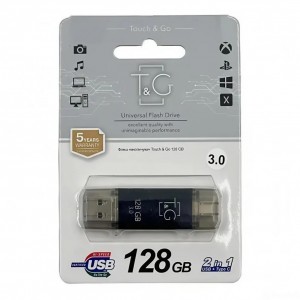 USB Flash Drive T&G 128gb USB/Type C 009