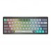 Клавіатура Ігрова бездротова Fantech PRO63 MK912 (Wired, BT, 2.4Ghz) Blue Switch