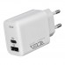 Мережевий Зарядний Пристрій Ridea RW-30120 Turbo 1USB/1USB-C QC/PD 30W Мережевий Зарядний Пристрій Ridea RW-30120 Turbo 1USB/1USB-C QC/PD 30W
