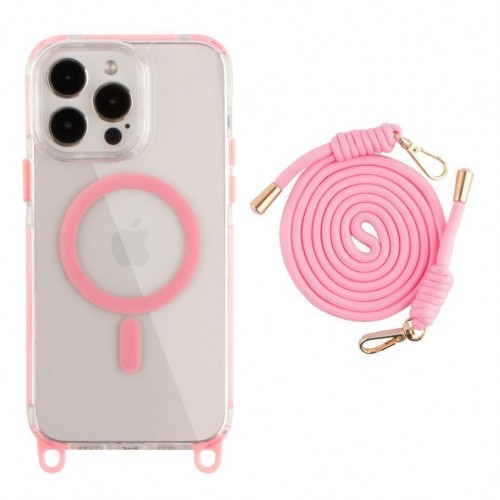 Чохол TPU+PC LanyardCase with MagSafe для iPhone 14 Pro Max