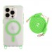 Чохол TPU+PC LanyardCase with MagSafe для iPhone 15 Pro