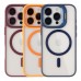 Чохол TPU+PC+Metal Stand Case with MagSafe and Camera Lenses для iPhone 16 Pro