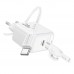 Мережевий Зарядний Пристрій Borofone BAS43A 1USB-C PD/QC 20W+Type-C to Type-C