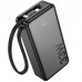 Універсальна Мобільна Батарея Power Bank Hoco Q27A Jewel 33W with cable 10000mAh