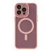 Чохол TPU+PC Magnetic Matte Camera Lens with Magsafe для iPhone 15 Pro Чохол TPU+PC Magnetic Matte Camera Lens with Magsafe для iPhone 15 Pro