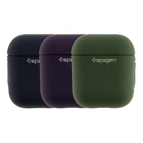 Футляр TPU Spigen Leather Armor для Airpods 1/2