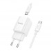 Мережевий Зарядний Пристрій Hoco C149A 1USB/1USB-C PD/QC 30W+Type-C to Type-C