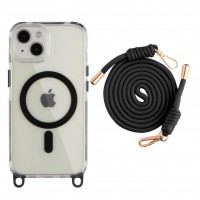 Чохол TPU+PC LanyardCase with MagSafe для iPhone 13/14