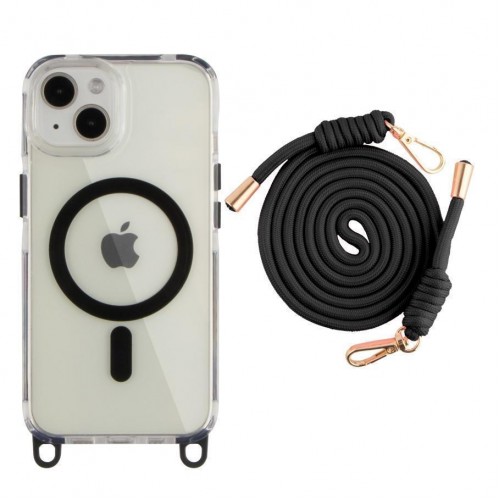 Чохол TPU+PC LanyardCase with MagSafe для iPhone 13/14