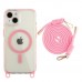 Чохол TPU+PC LanyardCase with MagSafe для iPhone 13/14