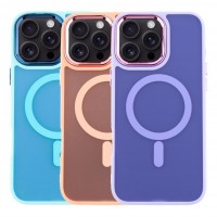Чохол TPU+PC Space Magnetic Color with Magsafe для iPhone 16 Pro Max