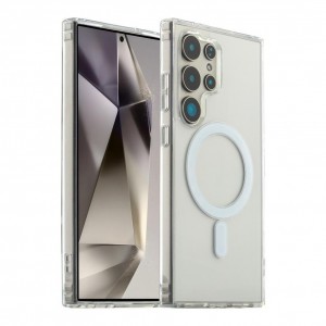 Чохол TPU Clear Case with MagSafe для Samsung Galaxy S25 Ultra 5G (S938)