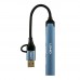 USB Hub LDNIO DS-64U USB-A+Type-C To USB3.0*1+USB2.0*3 USB Hub LDNIO DS-64U USB-A+Type-C To USB3.0*1+USB2.0*3