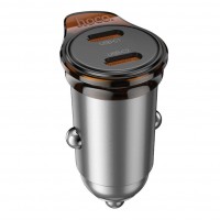 Автомобільний Зарядний Пристрій Hoco NZ16B 2USB-C QC/PD45W