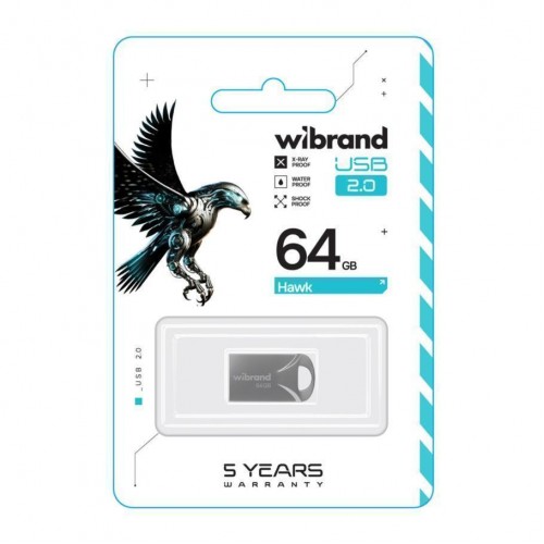 USB флеш-накопичувач Wibrand 64gb Hawk