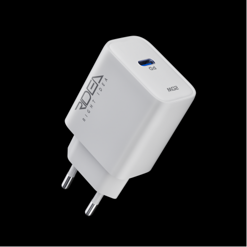 Мережевий Зарядний Пристрій Ridea RW-20120 Rapid Pro 1USB-C QC/PD 20W