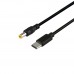 Кабель Type-C to DC PD100W 5.5х2.1 мм+10 Перехідників 1.8m