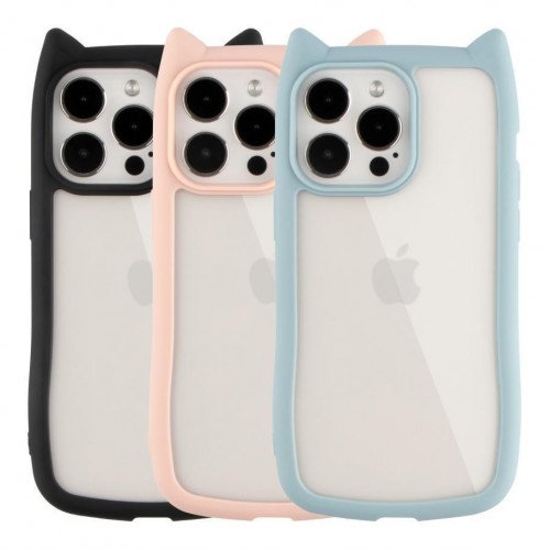 Чохол TPU+PC Cat Ears Case для iPhone 13 Pro Max