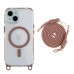 Чохол TPU+PC LanyardCase with MagSafe для iPhone 15