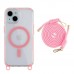 Чохол TPU+PC LanyardCase with MagSafe для iPhone 15