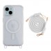 Чохол TPU+PC LanyardCase with MagSafe для iPhone 15