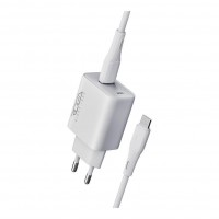Мережевий Зарядний Пристрій Ridea RW-18121 Rapid 1USB QC 18W+Type-C
