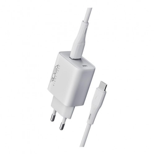 Мережевий Зарядний Пристрій Ridea RW-18121 Rapid 1USB QC 18W+Type-C